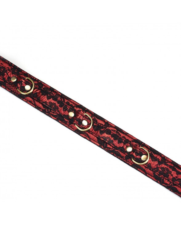 Нашийник з повідцем Liebe Seele Victorian Garden Collar with Leash - 7