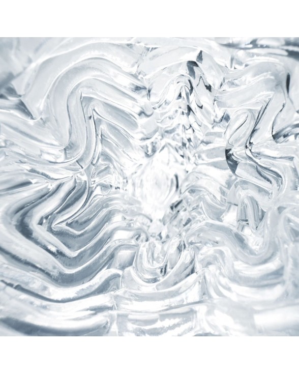 Нейтральний мастурбатор Tenga Geo Aqua Clear, ніжні хвилі - 6