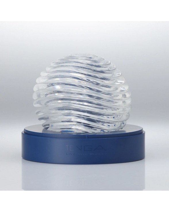 Нейтральний мастурбатор Tenga Geo Aqua Clear, ніжні хвилі - 1