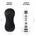 Мастурбатор Tenga Flex Rocky Black с изменяющейся интенсивностью - 1