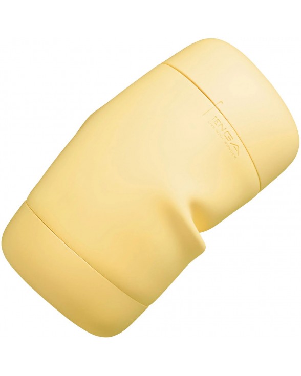 Наскрізний мастурбатор TENGA PUFFY Custard Yellow - 4