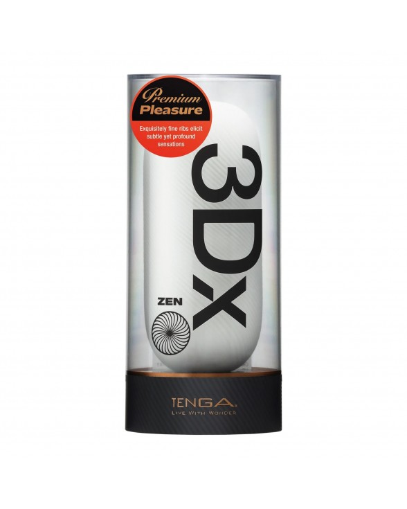 Нейтральний мастурбатор Tenga 3Dx Zen, дуже ніжний - 2