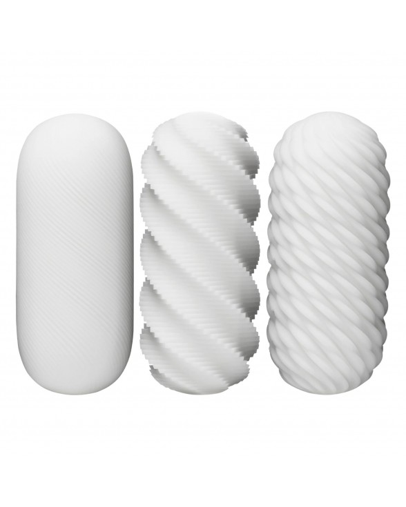 Нейтральний мастурбатор Tenga 3Dx Zen, дуже ніжний - 10
