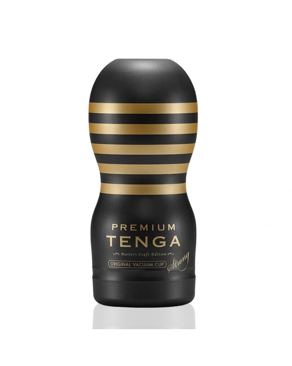 Мастурбатор с вакуумной стимуляцией Tenga Premium Original Vacuum Cup Strong