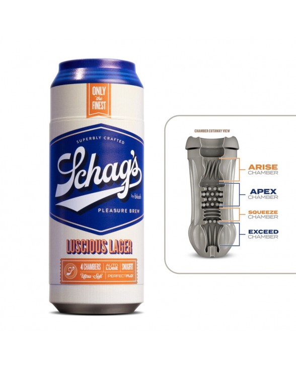 Мастурбатор Schag’s by Blush - Luscious Lager Masturbator - Frosted - 1