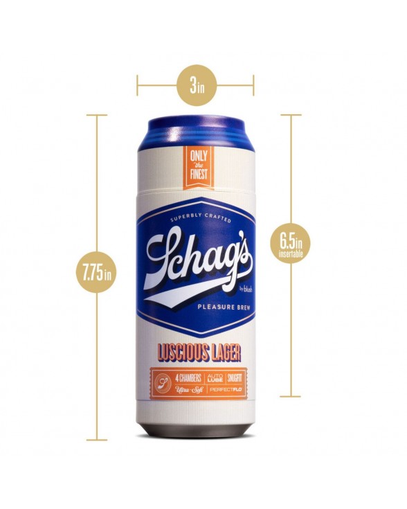 Мастурбатор Schag’s by Blush - Luscious Lager Masturbator - Frosted - 5