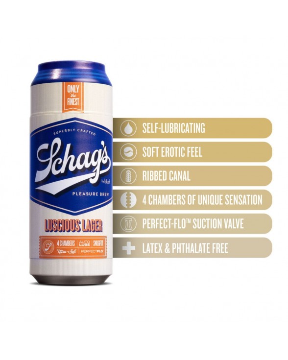 Мастурбатор Schag’s by Blush - Luscious Lager Masturbator - Frosted - 2