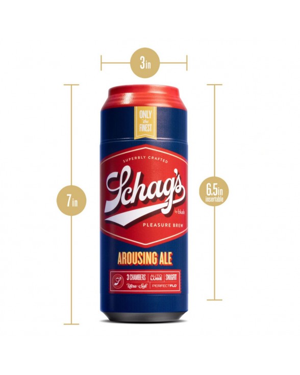 Мастурбатор Schag's by Blush - Arousing Ale Masturbator - Frosted - 5