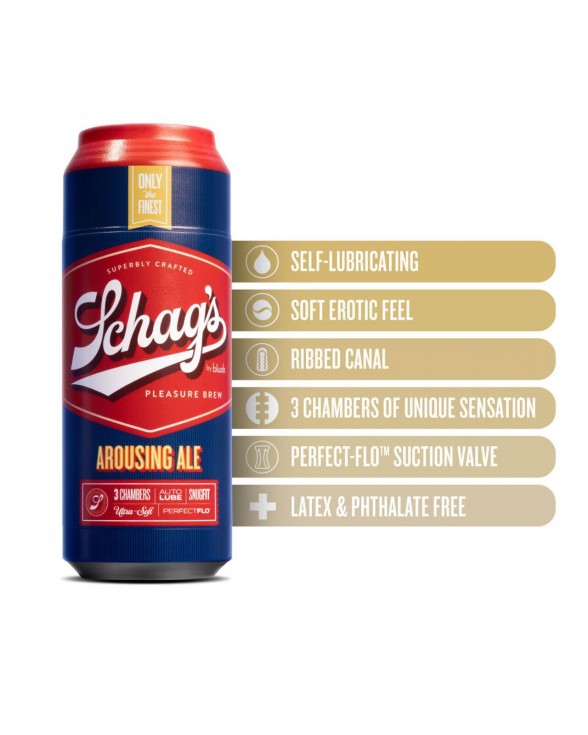 Мастурбатор Schag's by Blush - Arousing Ale Masturbator - Frosted - 2
