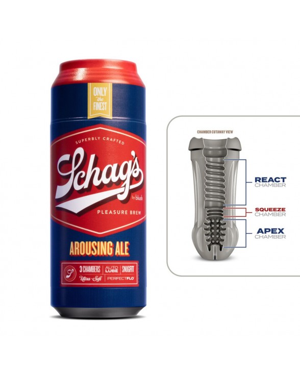 Мастурбатор Schag's by Blush - Arousing Ale Masturbator - Frosted - 1