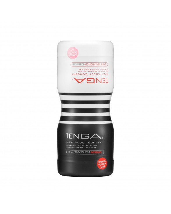 Мастурбатор Tenga Dual Sensation Cup EXTREMES, двосторонній, 2в1
