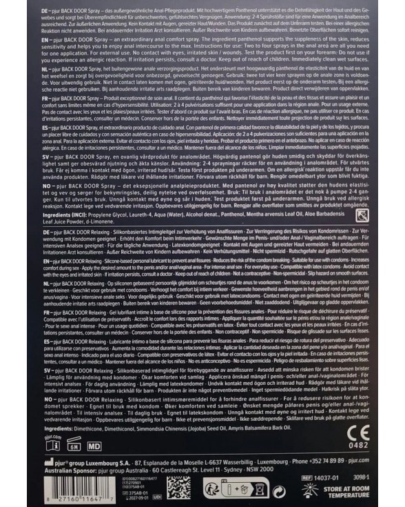 Подарочный набор pjur BACK DOOR Value Pack - 4