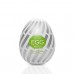 Мастурбатор-яйце Tenga Egg Brush з рельєфом у вигляді великої щетини