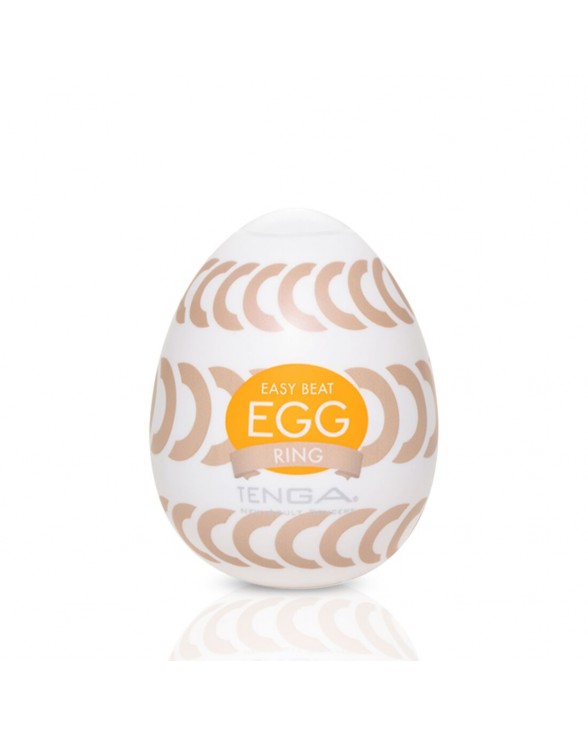 Мастурбатор-яйце Tenga Egg Ring з асиметричним рельєфом