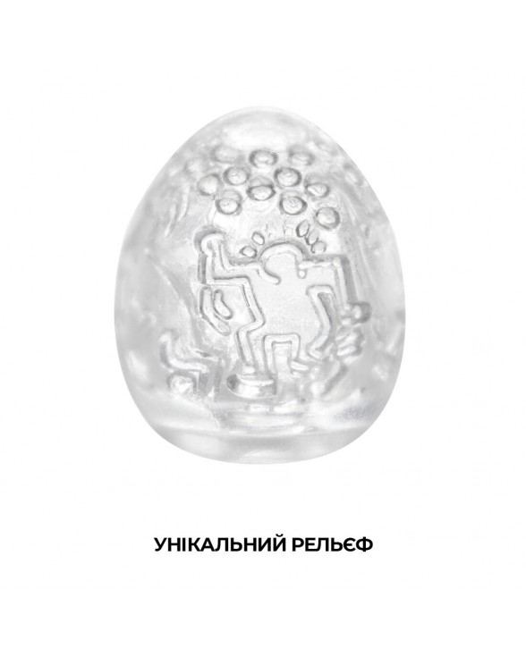 Мастурбатор-яйце Tenga Keith Haring Egg Dance - 2