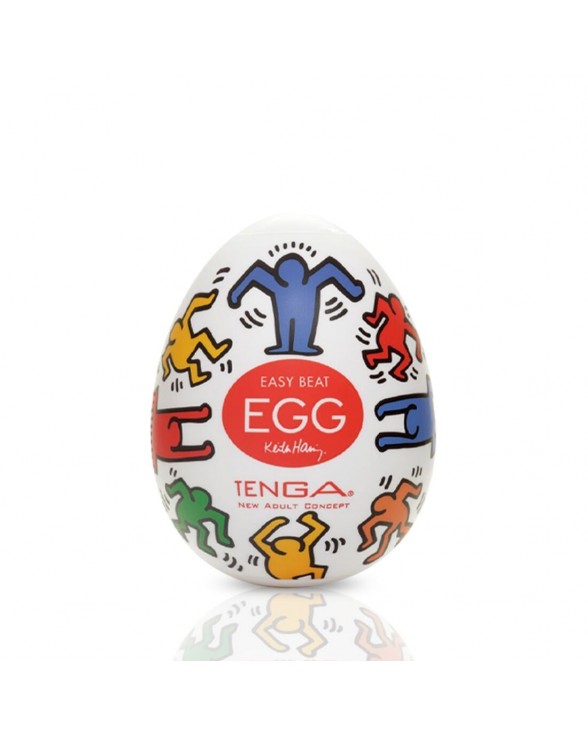 Мастурбатор-яйце Tenga Keith Haring Egg Dance