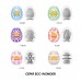 Мастурбатор-яйце Tenga Egg Stud із шестикутними виступами - 5