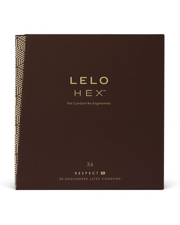 Презервативи LELO HEX Condoms Respect XL 36 Pack