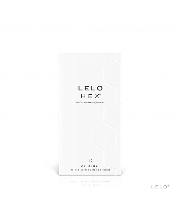 Презервативы LELO HEX Condoms Original 12 Pack