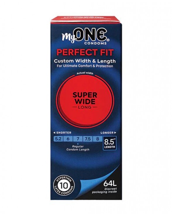 Презервативи MyONE Super Wide & Long 10 шт