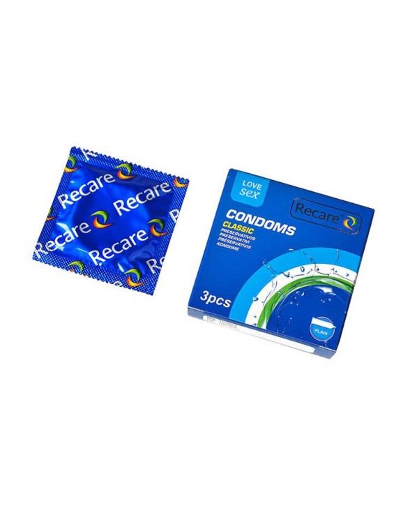 Класичні презервативи Recare Classic Condoms, 3 шт. - 1