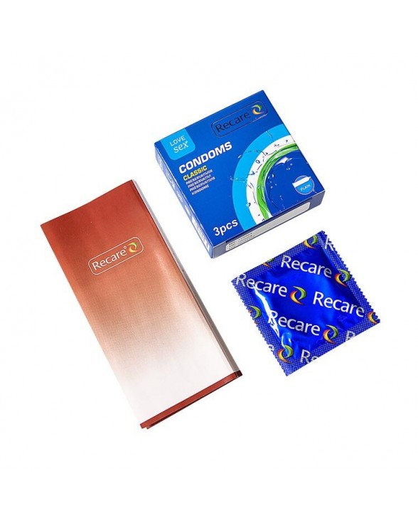 Класичні презервативи Recare Classic Condoms, 3 шт. - 2
