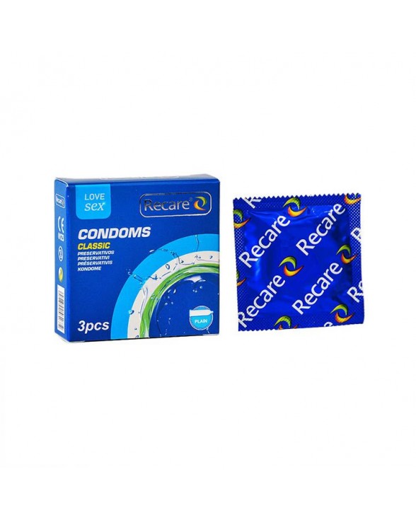 Класичні презервативи Recare Classic Condoms, 3 шт.
