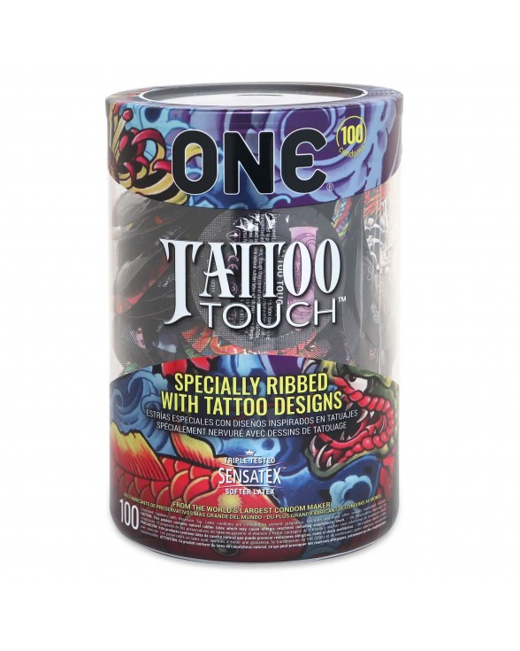 Набор презервативов ONE Tattoo Touch 100 шт
