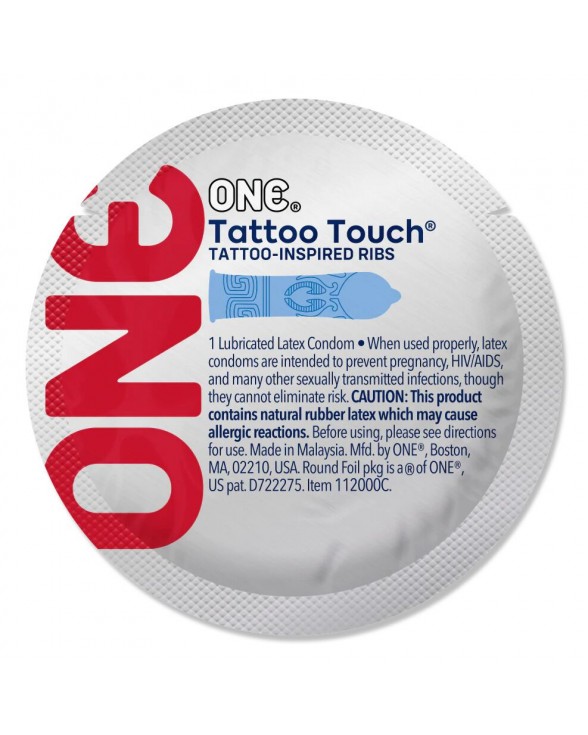 Набор презервативов ONE Tattoo Touch 100 шт - 2