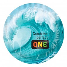 Презервативи ONE Color Sensations - Catch the perfect ONE (Aqua) 1 шт