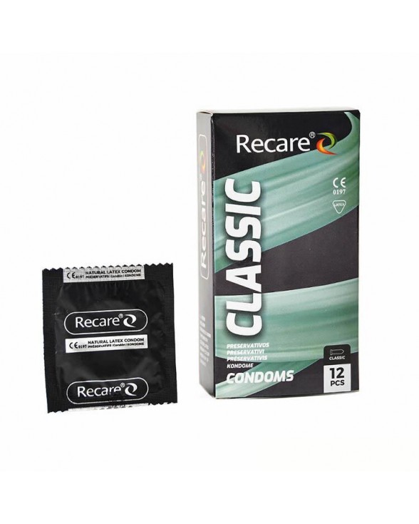 Классические презервативы Holographic Recare Classic, 12 шт