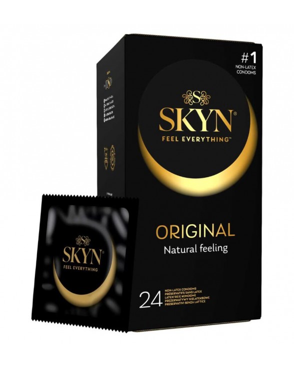 Безлатексные премиум-презервативы SKYN Original 24 шт