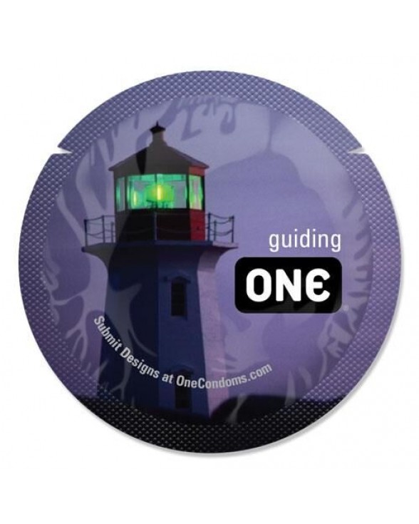 Презервативи ONE Glowing Pleasures 1 шт - 7