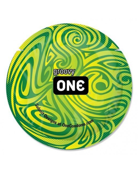 Презервативи ONE Glowing Pleasures 1 шт - 6