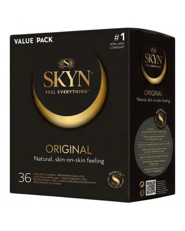 Безлатексные премиум-презервативы SKYN Original 36 шт