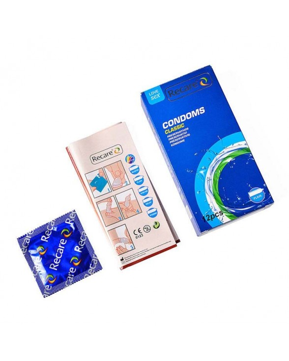 Класичні презервативи Recare Classic Condoms, 12 шт. - 3