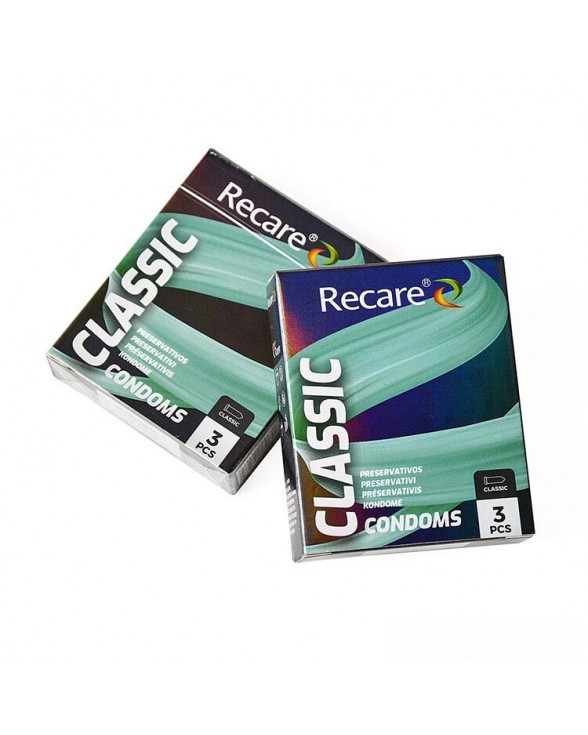 Класичні презервативи Holographic Recare Classic, 3 шт. - 2