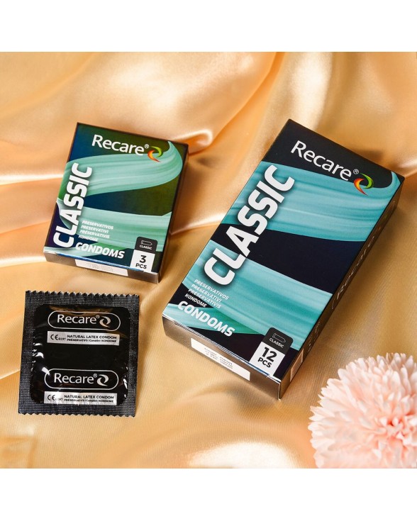 Класичні презервативи Holographic Recare Classic, 3 шт. - 5