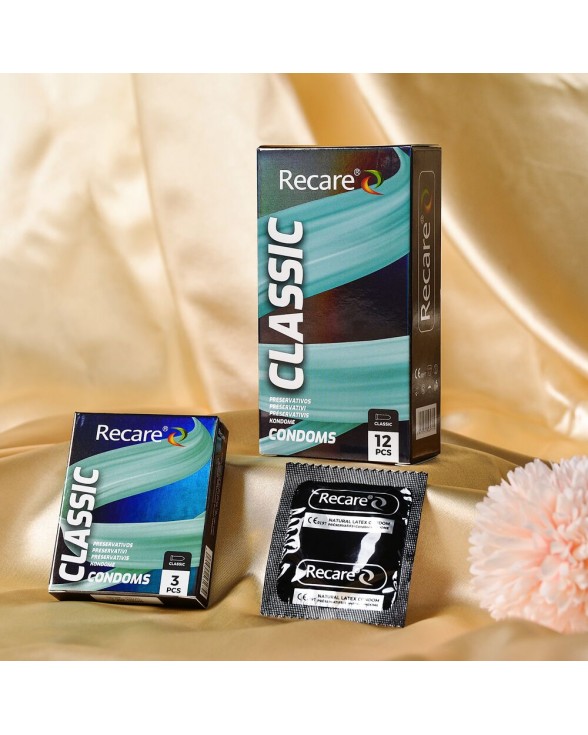 Класичні презервативи Holographic Recare Classic, 3 шт. - 4