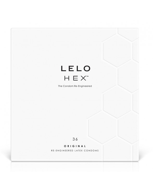 Презервативы LELO HEX Condoms Original 36 Pack