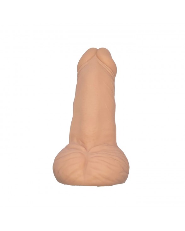 Іграшка пеніс-пискавка з мошонкою Diverty Sex Nude