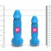 Крафтове мило-член із присоскою Pure Bliss MINI Blue, натуральне - 4