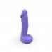 Свеча в виде члена Чистый кайф MEDIUM Violet - 2