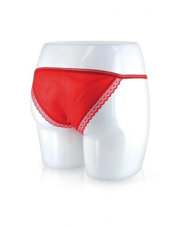 Кружевные трусики в виде розы Fun Novelties Rose You Red - 1