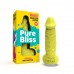 Крафтовое мыло-член с присоской Pure Bliss BIG Yellow, натуральное - 1