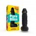 Крафтове мило-член із присоскою Pure Bliss BIG Black, натуральне - 1