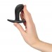 Анальна пробка Fun Factory BOOTIE S Black, тонкий обмежувач - 1