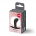 Анальна пробка Fun Factory BOOTIE S Black, тонкий обмежувач - 3