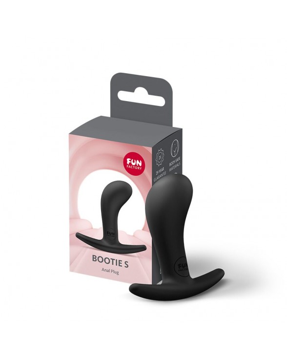 Анальна пробка Fun Factory BOOTIE S Black, тонкий обмежувач - 2