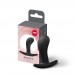 Анальна пробка Fun Factory BOOTIE S Black, тонкий обмежувач - 2